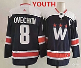 Youth Washington Capitals #8 Alex Ovechkin Navy Blue Adidas Stitched NHL Jersey,baseball caps,new era cap wholesale,wholesale hats